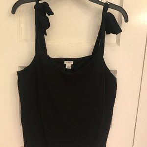 J. Crew Black Cami